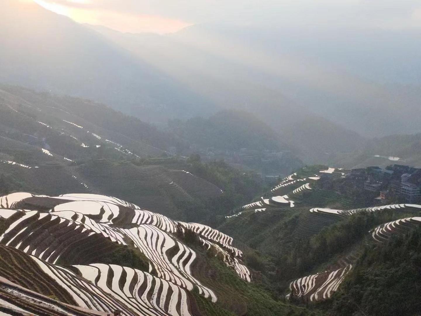 Longji Terrace La Vie Inn Лунгшен Екстер'єр фото